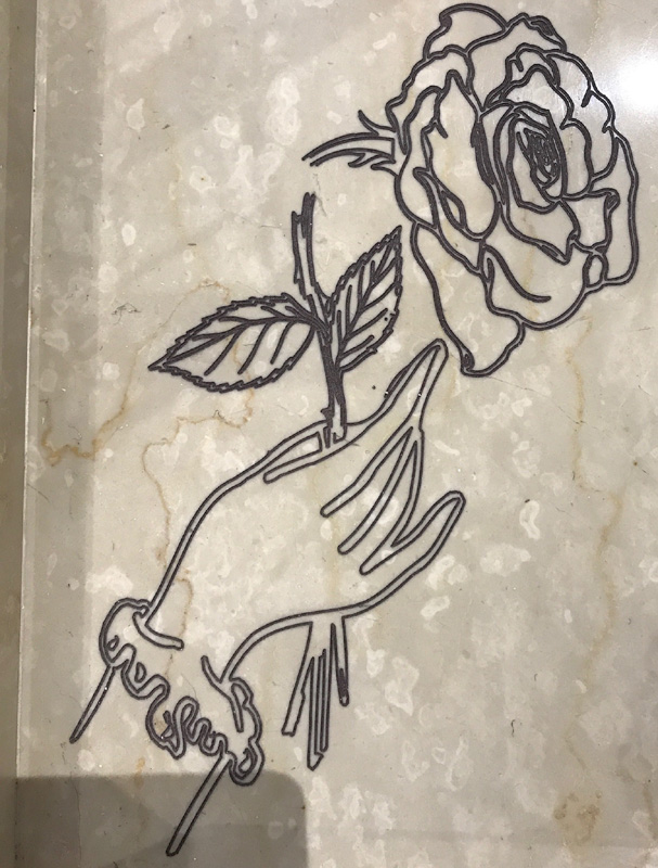 Lavori di incisione e bassorilievo del marmo - fiori incisi - asf borgosatollo brescia (6)