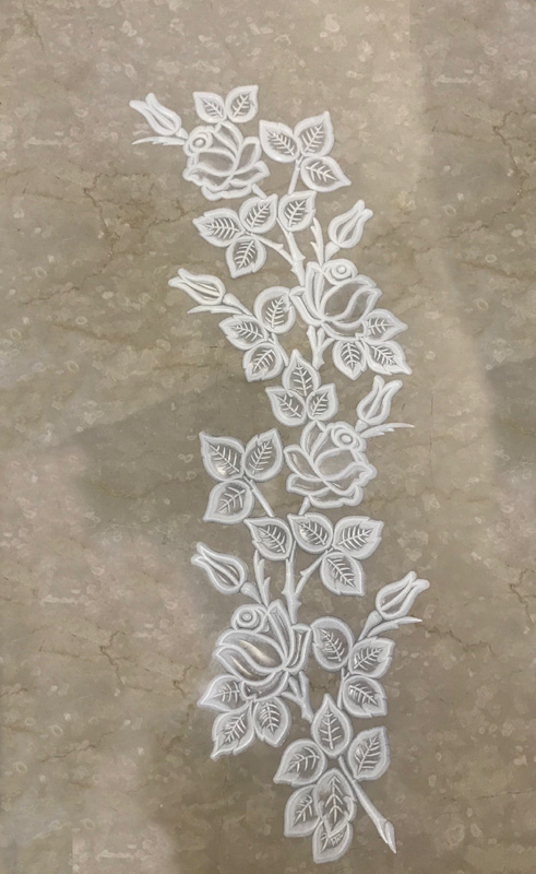 Lavori di incisione e bassorilievo del marmo - fiori incisi - asf borgosatollo brescia (7)